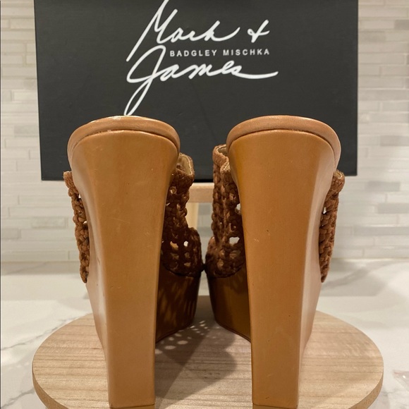Mark and James by Badgley Mischka Wedges - Picture 4 of 5